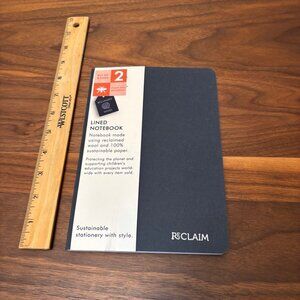 ReClaim lined notebook made with wool and sustainable paper